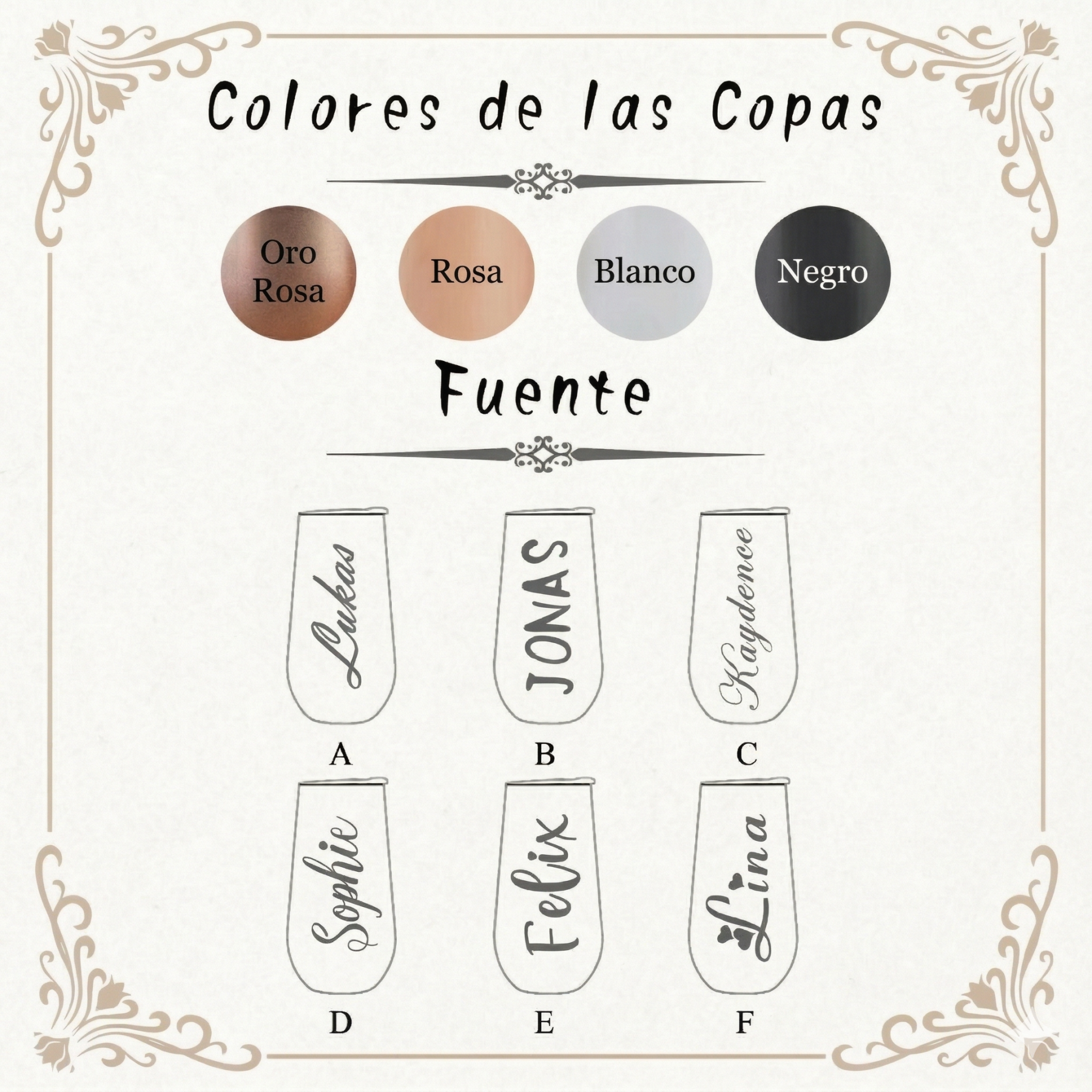 Copas de Champagne Personalizadas Flauta Tumbler para Damas de Honor Copa para Champaña Regalo para Despedida de Soltera
