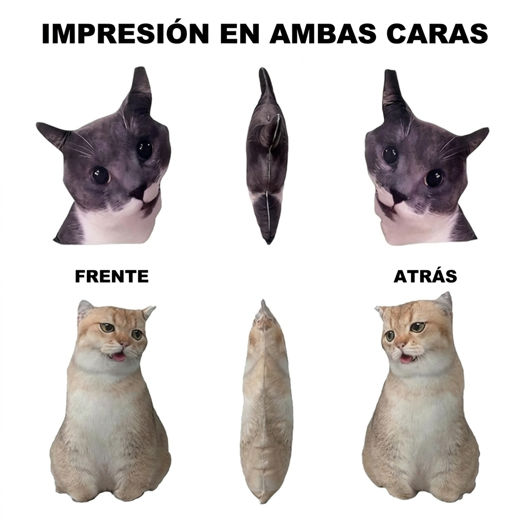 Cojín Personalizado con Forma de Pájaro 3D de Terciopelo Almohada Personalizada para Decoración del Hogar