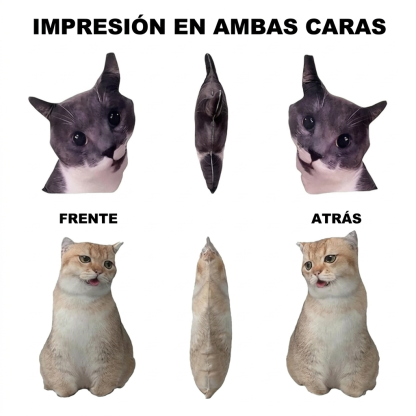 Cojín Personalizado con Forma de Pájaro 3D de Terciopelo Almohada Personalizada para Decoración del Hogar