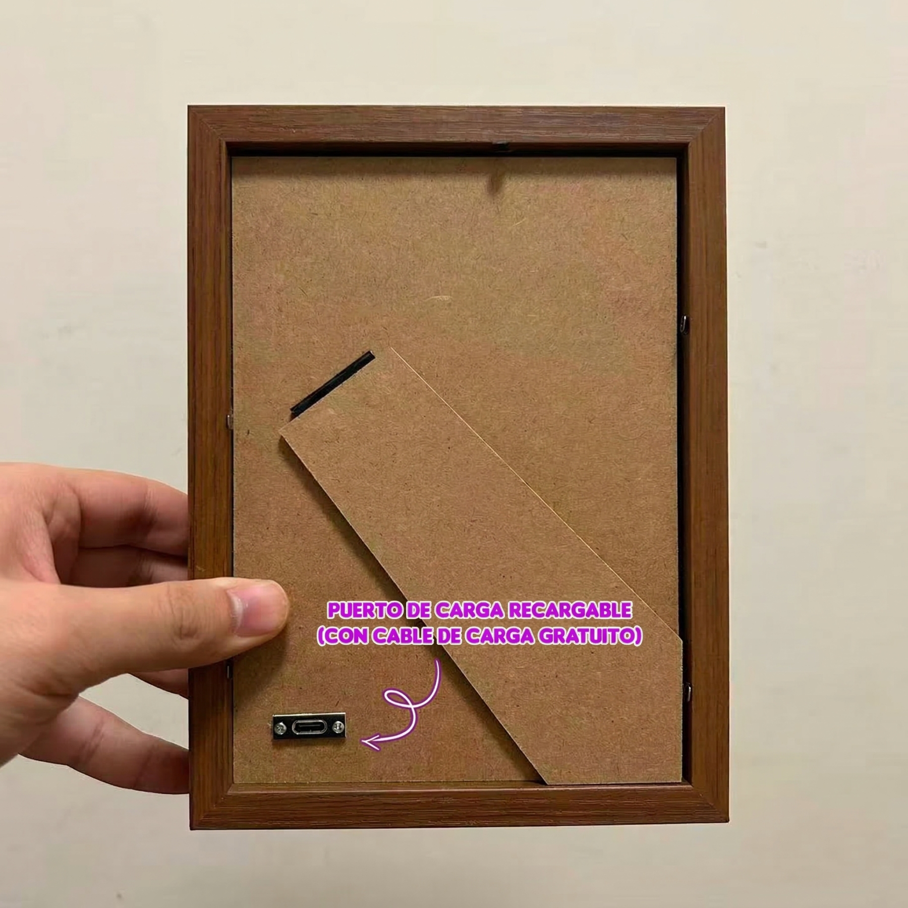 Marco Musical para Fotos con Fases de la Luna Cuadro de Música Personalizado con Canción Completa Regalo para Mamá