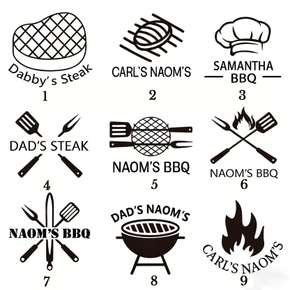 Hierro de Marcar Carne y BBQ | Sello Personalizado para Parrilla