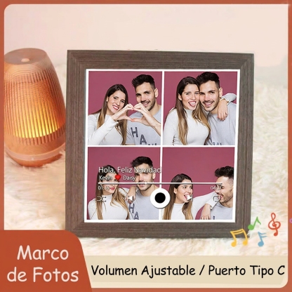 Cuadro de Canciones con Portada de Álbum y Foto Personalizada Regalo de San Valentín con Canción Completa
