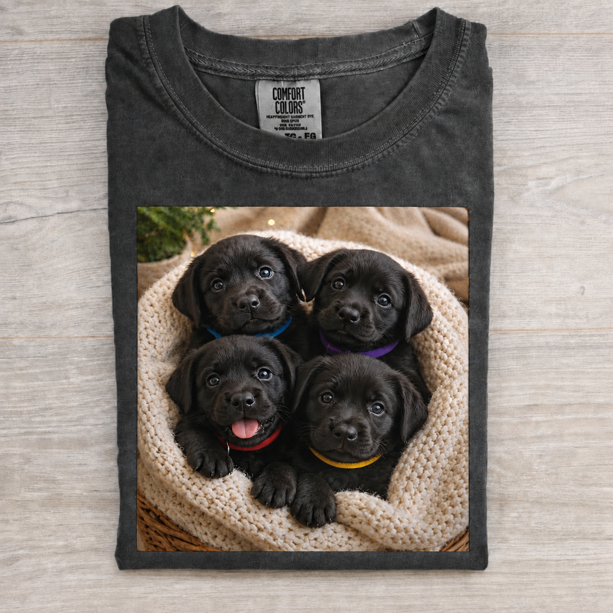 Black Lab Puppy Pack T-shirt
