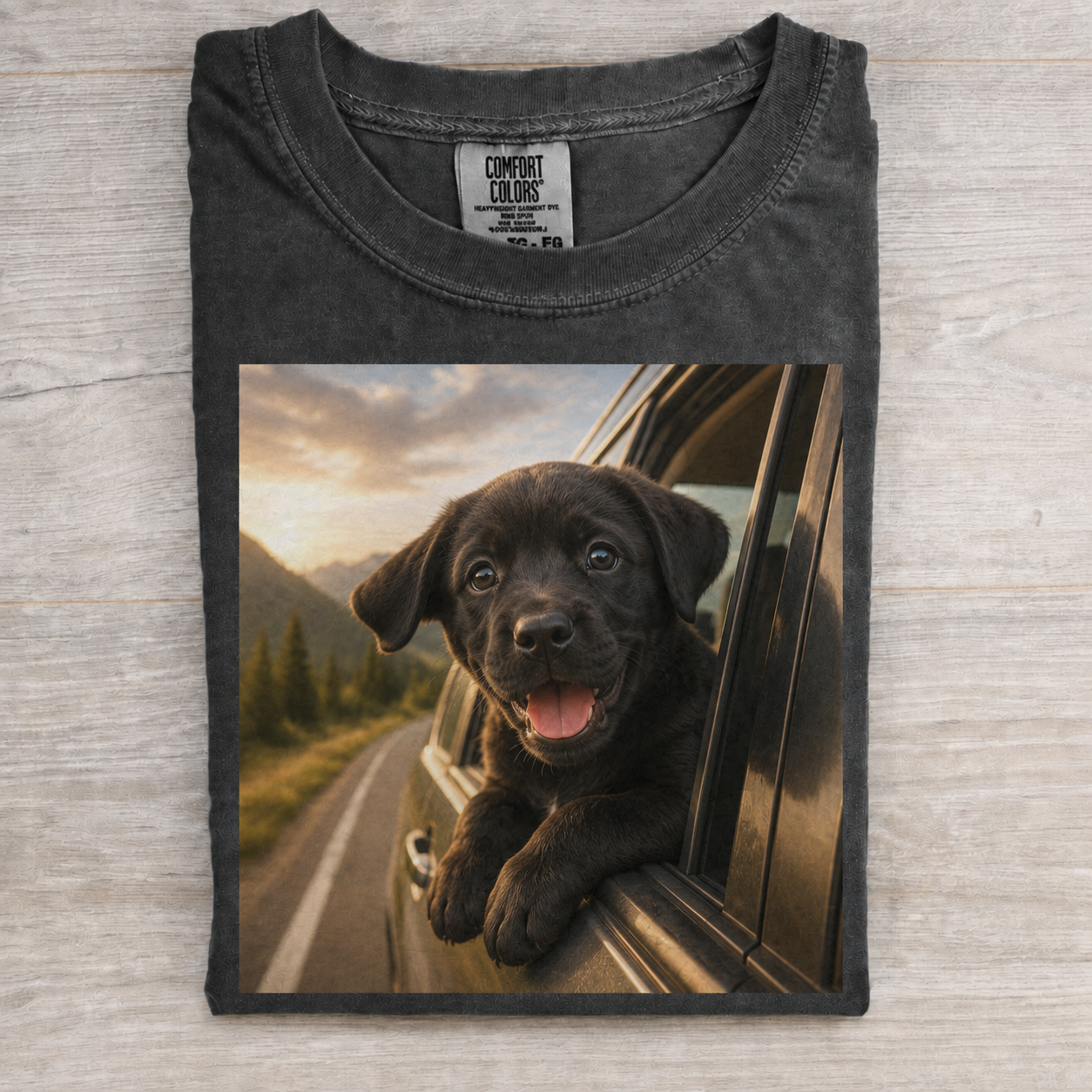 Black Lab Road Trip T-shirt