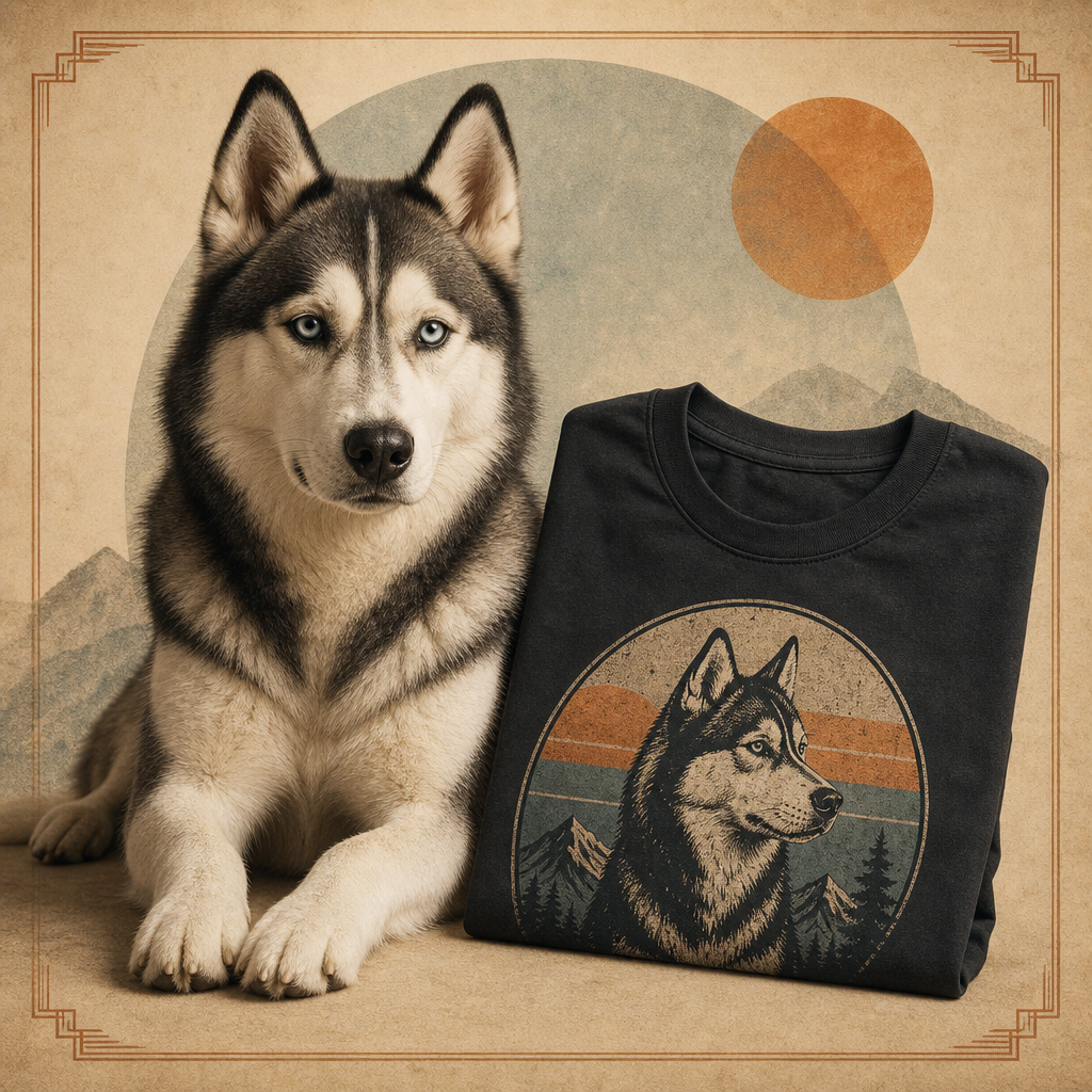 Husky Dog Lover Tees