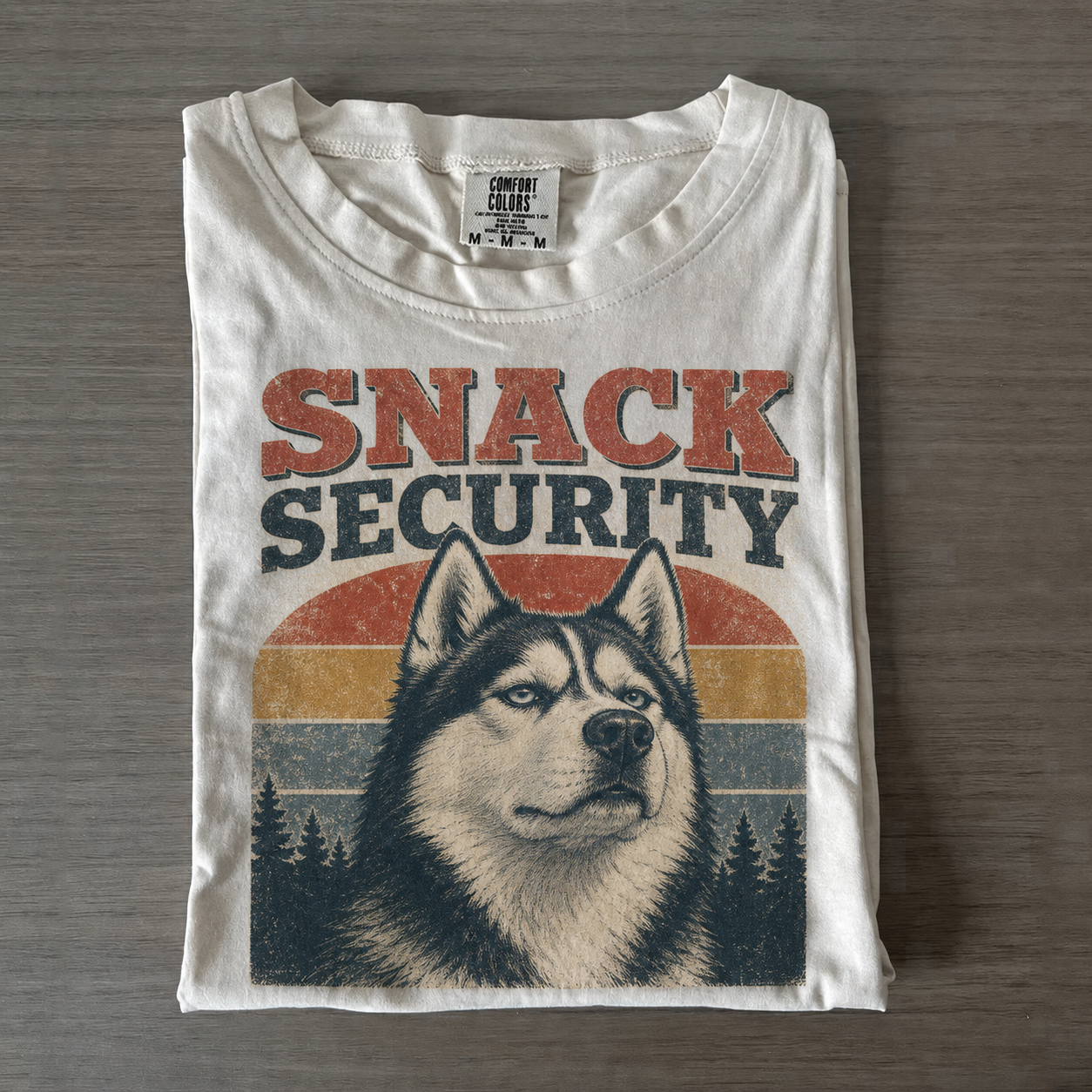 Husky Snack Security T-shirt