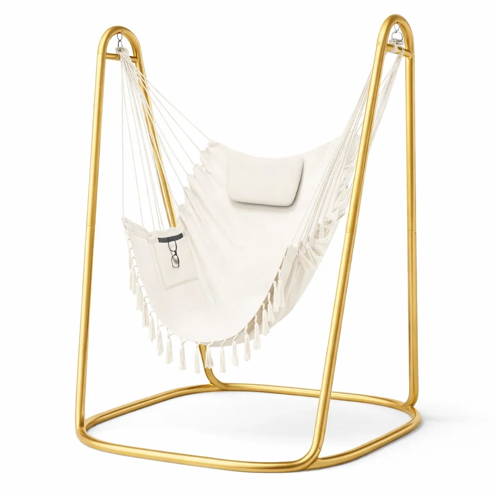 Freestanding Hammock Swing Chair With Stand