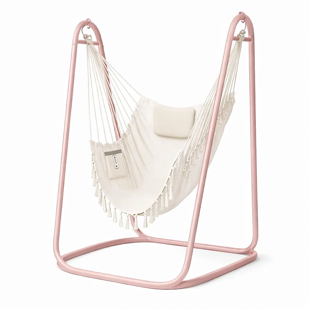 Freestanding Hammock Swing Chair With Stand