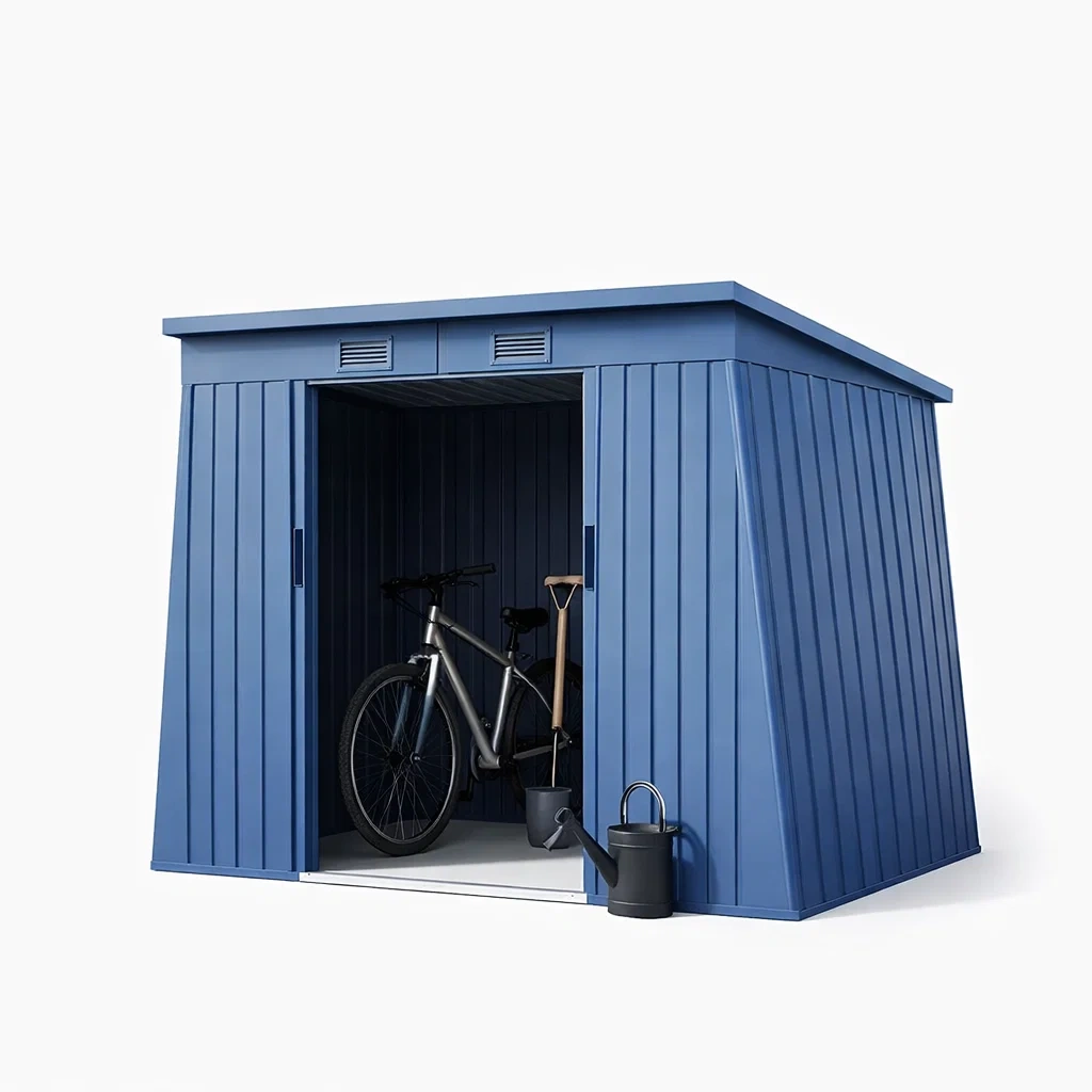 Large Outdoor Metal Storage Shed