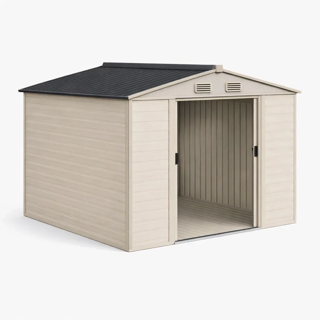 Outdoor Metal Tool Storage Shed