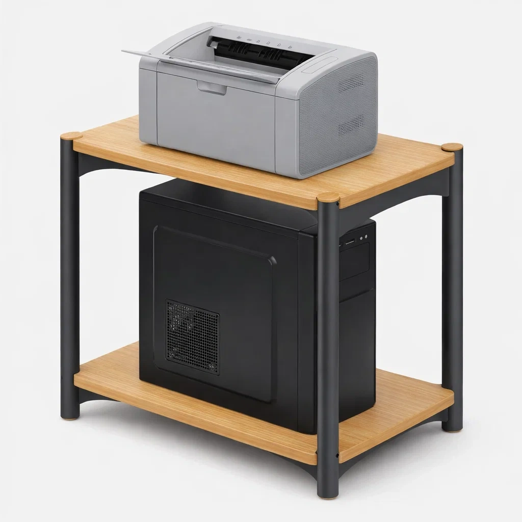 Two Tier Printer Stand Storage Table