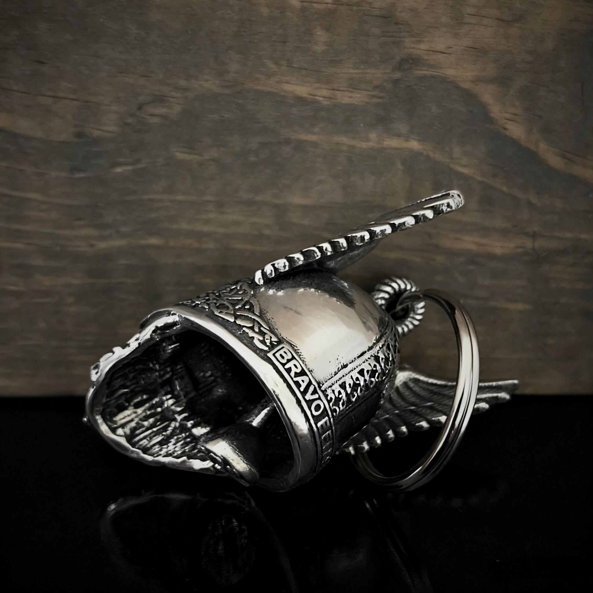 🛡️ Odin’s Viking Talisman Keychain Protection Charm 🔔