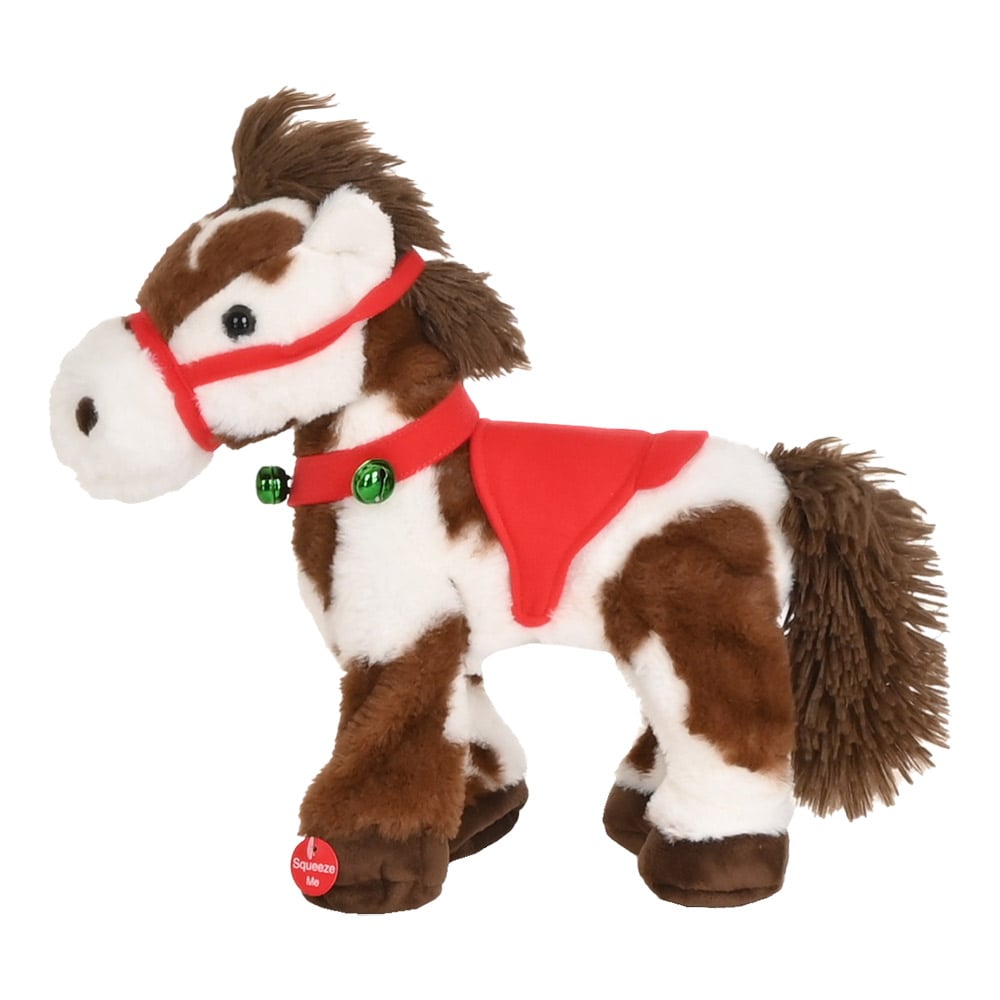 🎉Dan Dee Spotted Electric Plush Horse