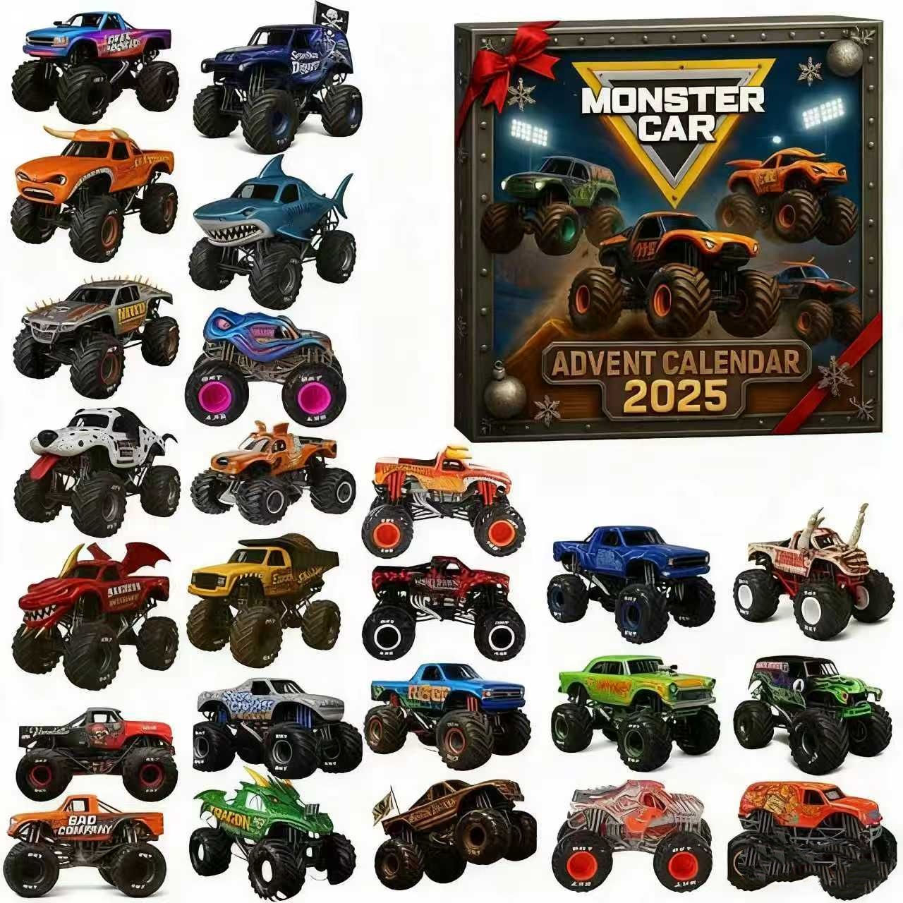 MONSTER CAR Advent Calendar 2025