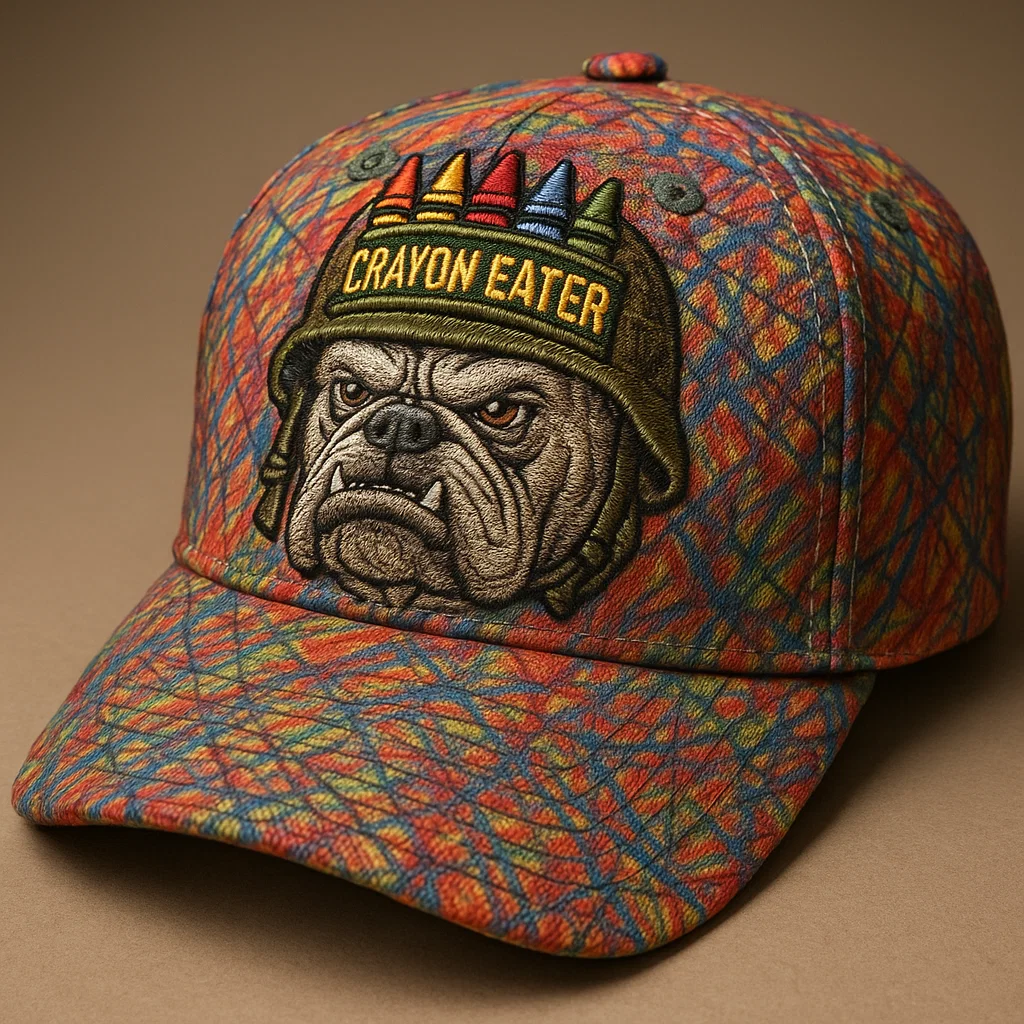 Crayon Eater Bulldog Cap