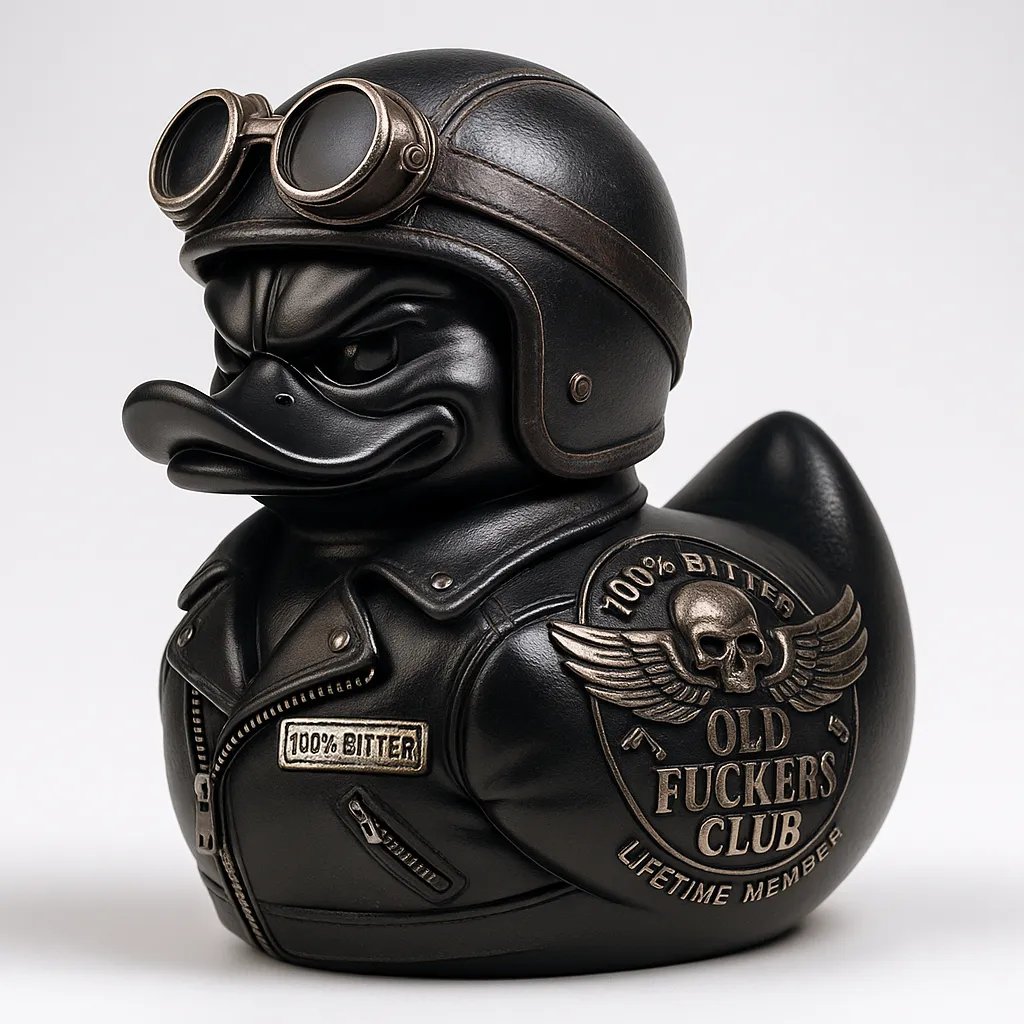 🖤Old F*ckers Club Duck