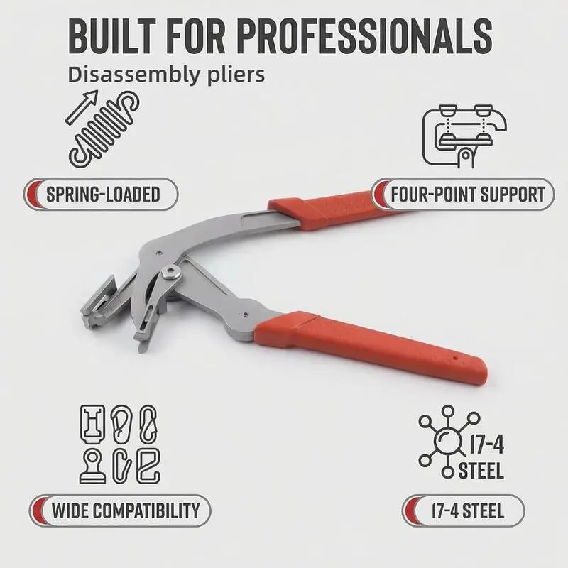 Auto Fastener Clip Removal Pliers