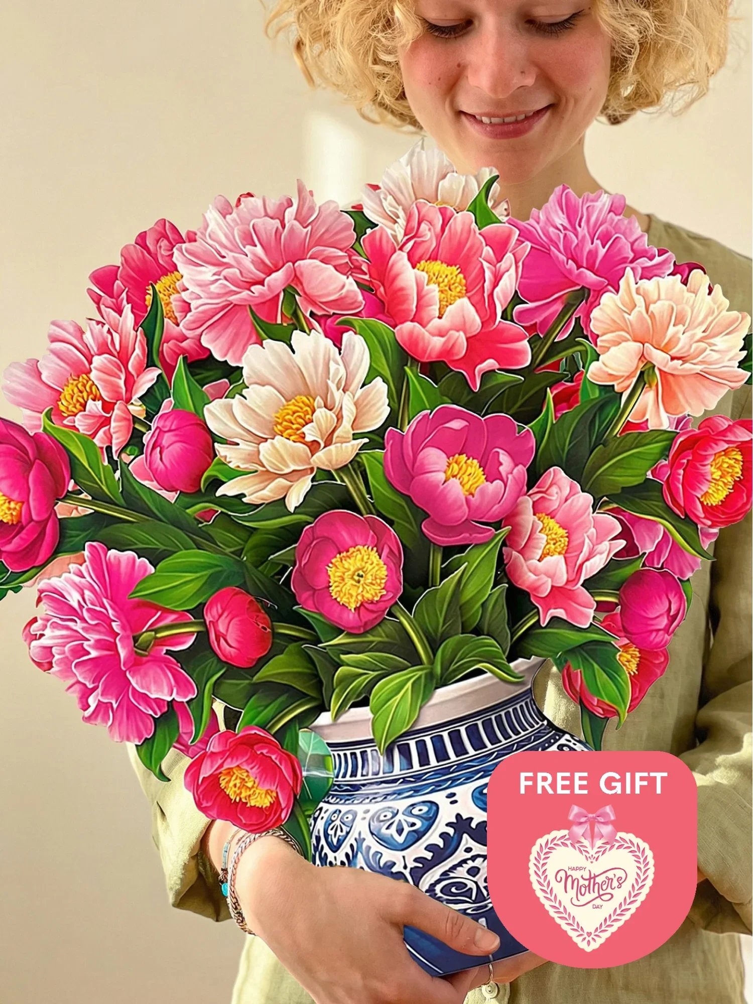 Forever-Blooming 3D Flower 🌼12" Pop Up Bouquet