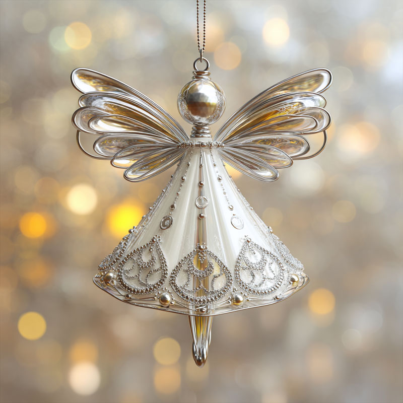 Crystal Angel Ornament