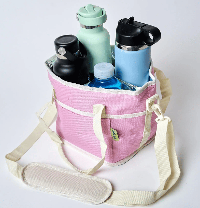 ❄️Family Size 4 Compartment Drink Bag, Multiple Tumbler Carrier Caddy✨