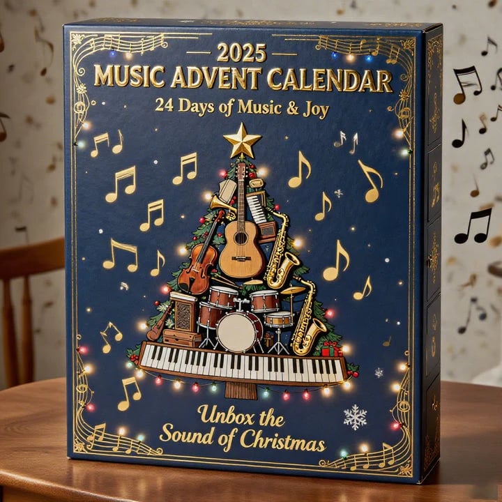 🔥Limited Edition, Only 100 Sets Left! - 🎄Musical Christmas Tree 24-Day Advent Calendar 2025🎸