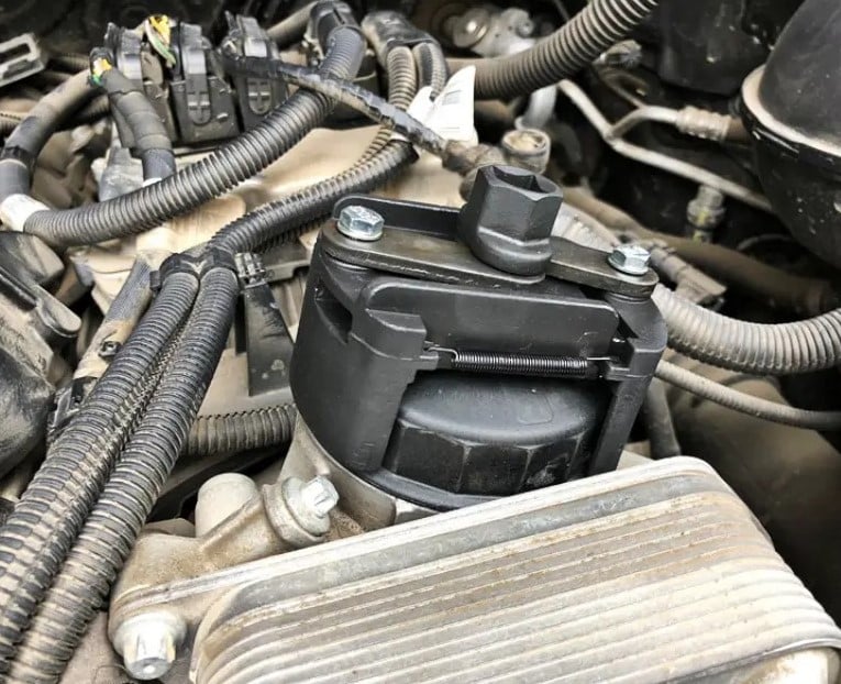 Adjustable Oil Filter Wrench – Universal 60mm-145mm Cap Tool for Spin-On Filters