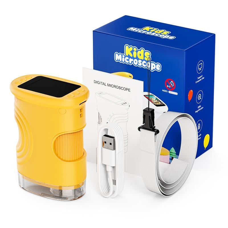 1000X Handheld Digital Microscope for Kids