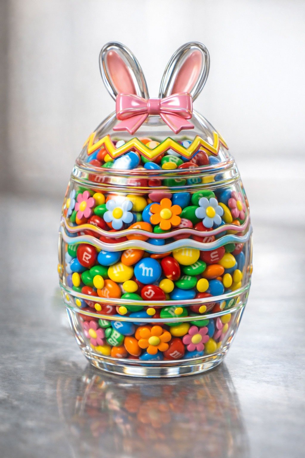 Easter-themed candy jar