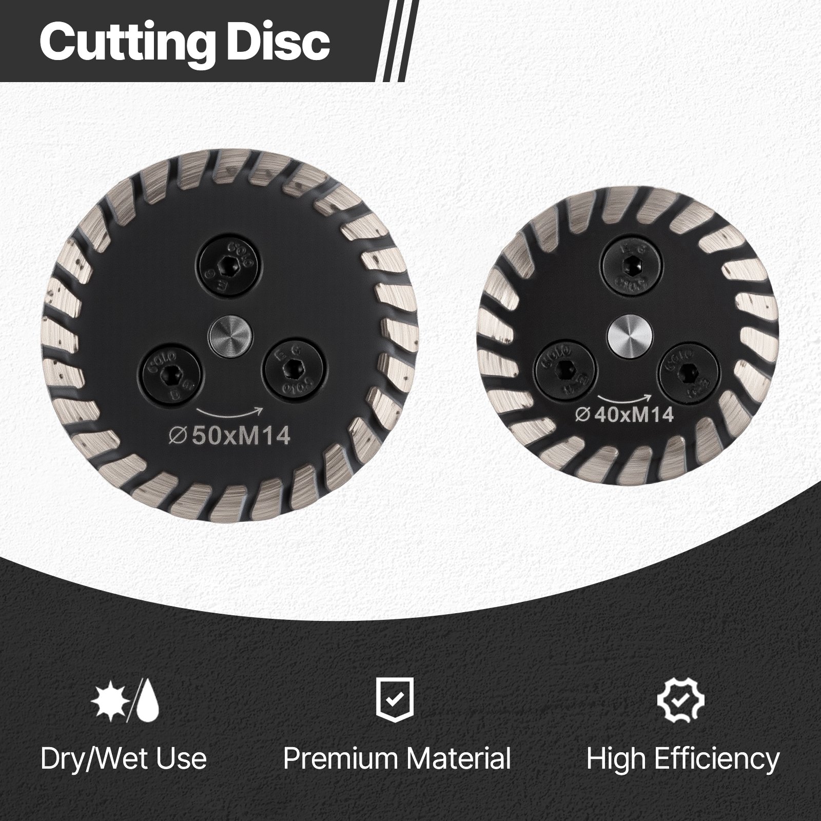 Precision Diamond Carving Wheel (40mm/50mm)🧰