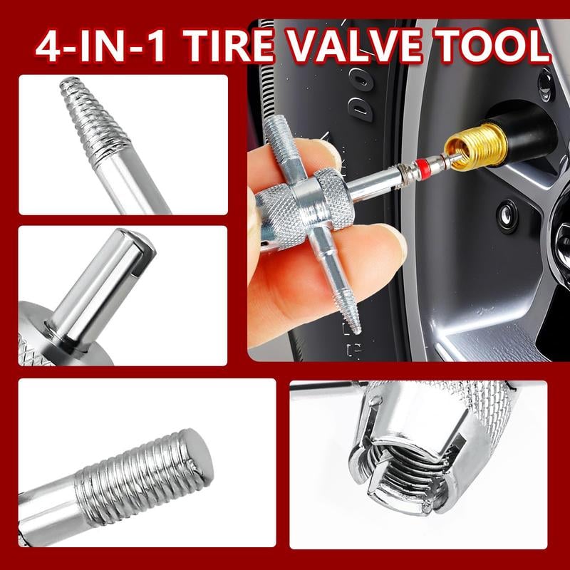 Quick Change Tire Valve Tool Kit