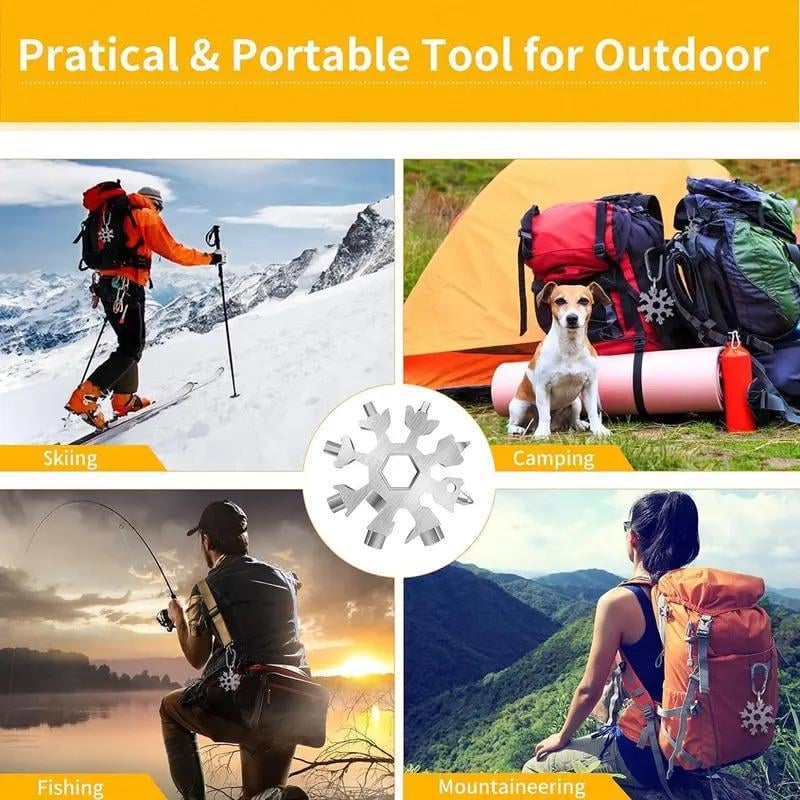 18-in-1 Snowflake Multi-tool