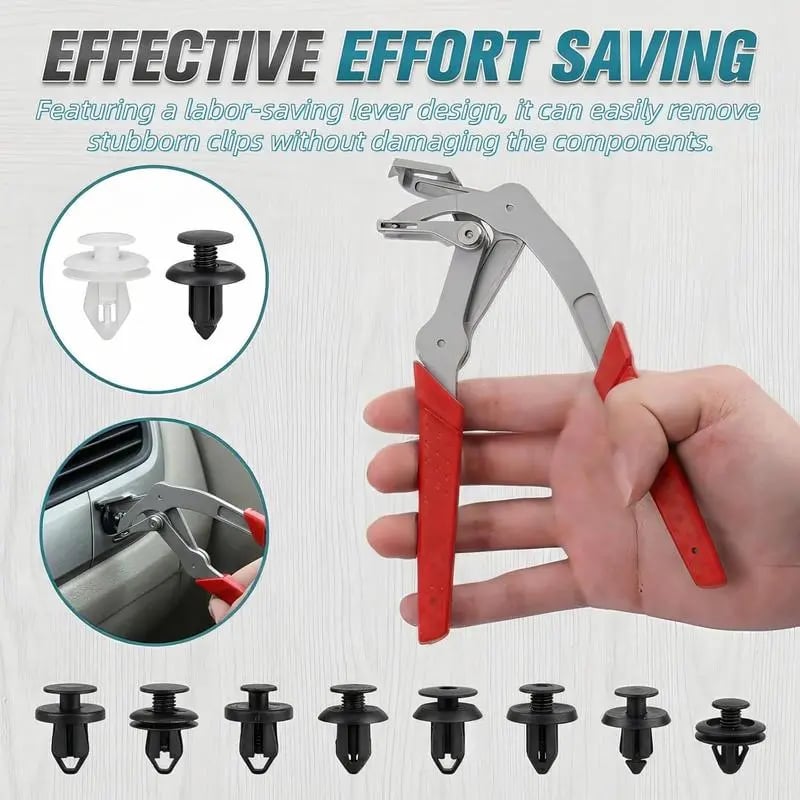 Auto Fastener Clip Removal Pliers