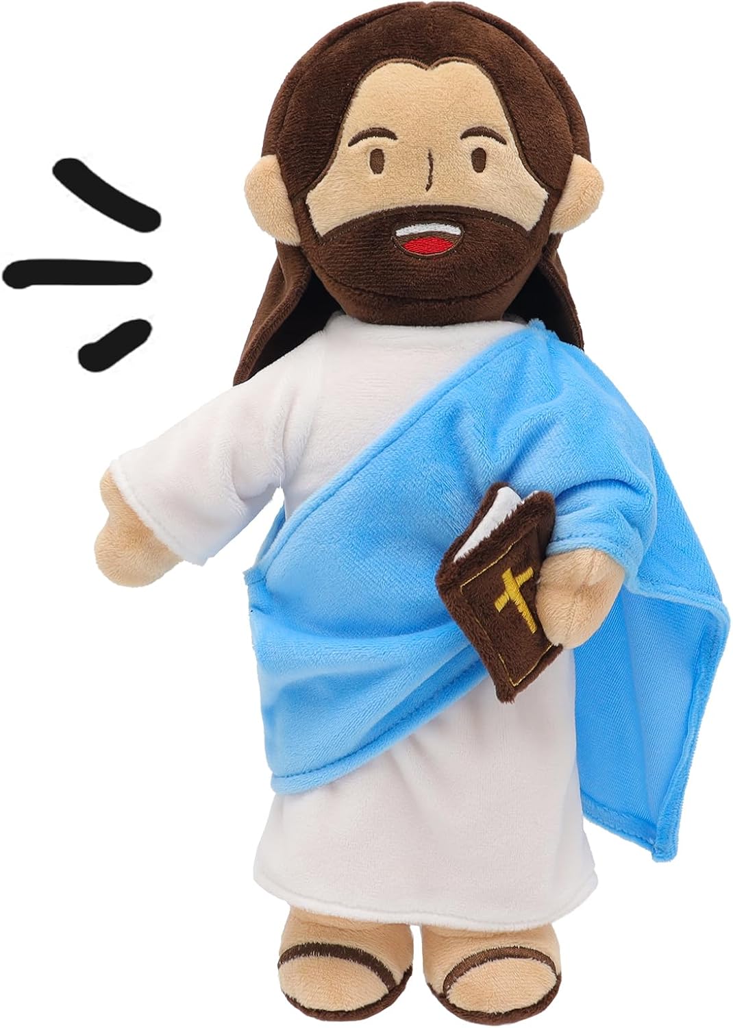 ✝️✨Jesus Plush Speaks 20 of Bible Verses and 3 of Bible Music