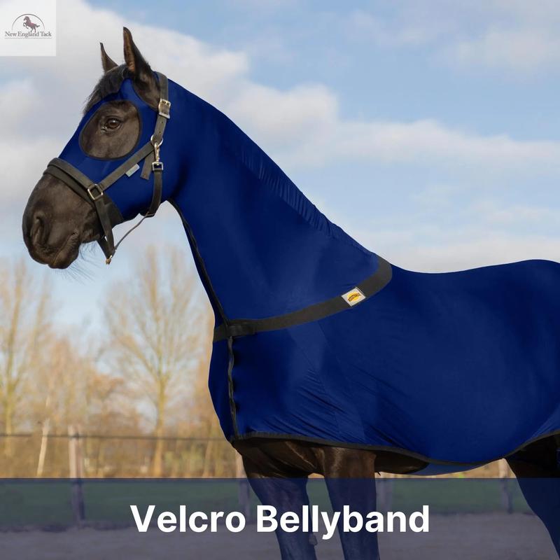 🐴 Resistance Premium Horse Full Body Slinky with Full Zipper Face & Forelock Saver