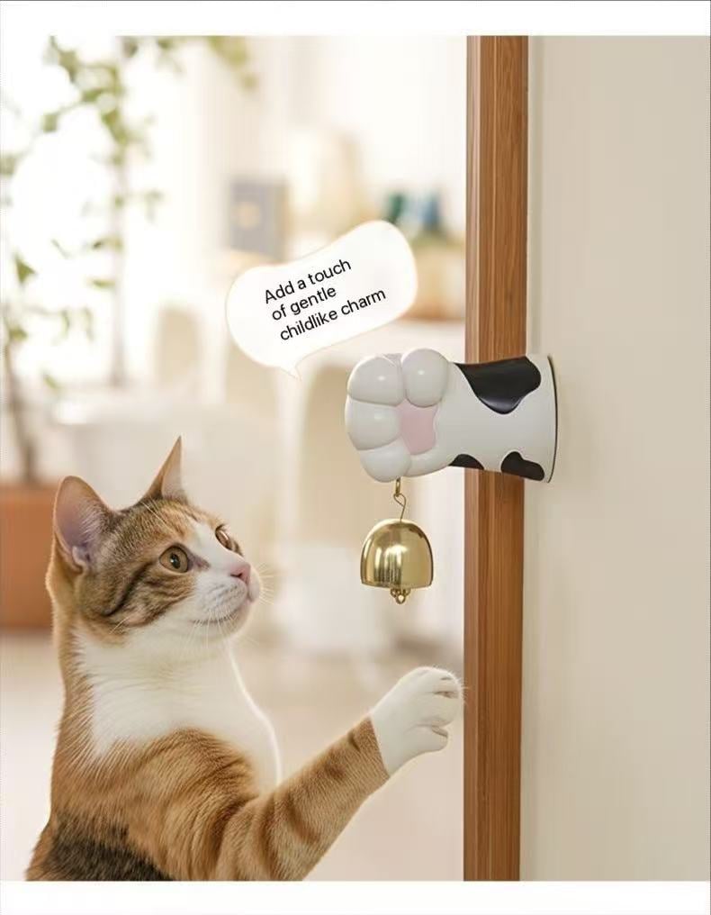 Creative Cute Cow Cat Paw Doorbell