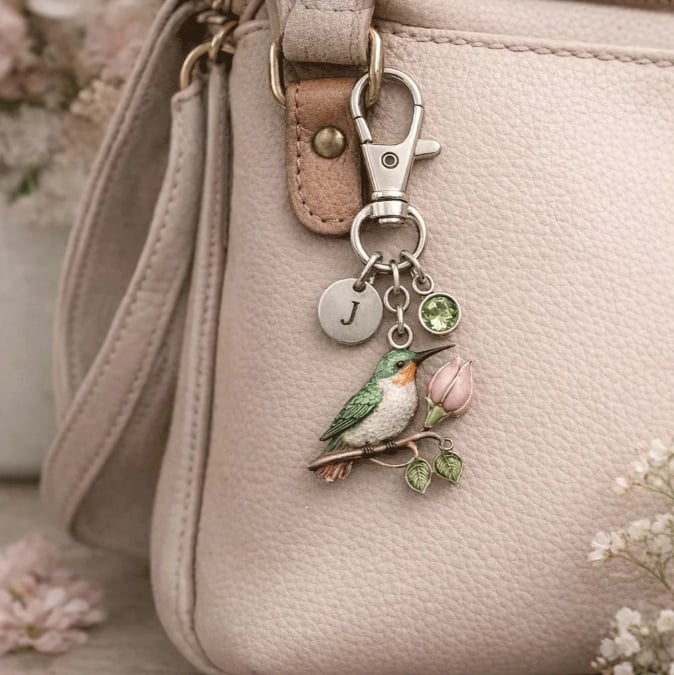🐦A Little Hummingbird for You keychain🎁A Meaningful Mother’s Day Gift Filled with Love & Comfort