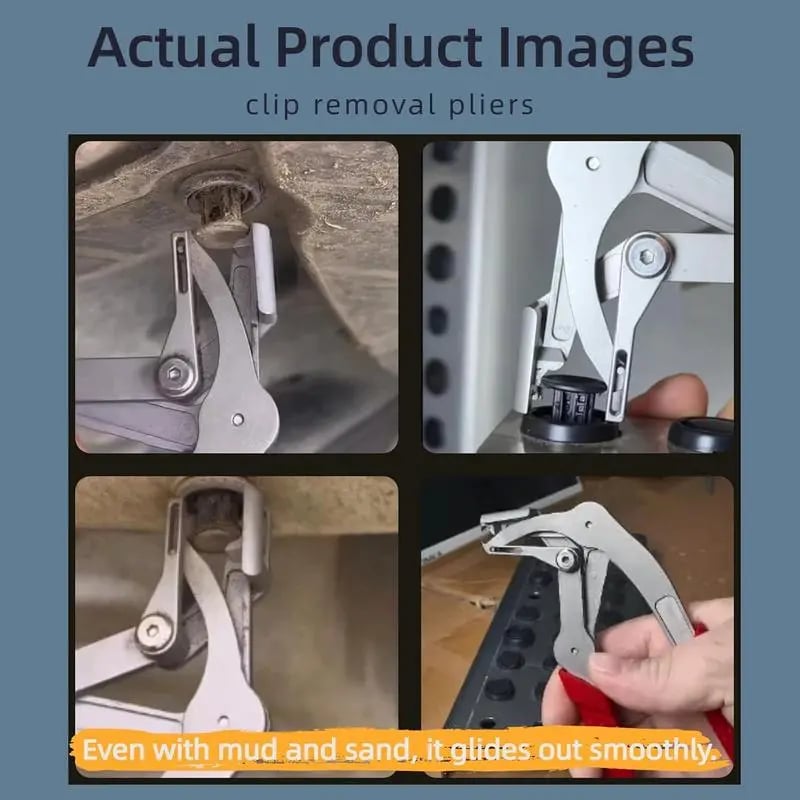 Auto Fastener Clip Removal Pliers