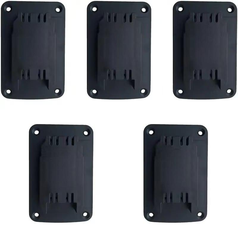 5 Packs Tool Holders for Dewalt 20V 12V Drill Tool Mount Fit for Milwaukee M18 Tools Yellow