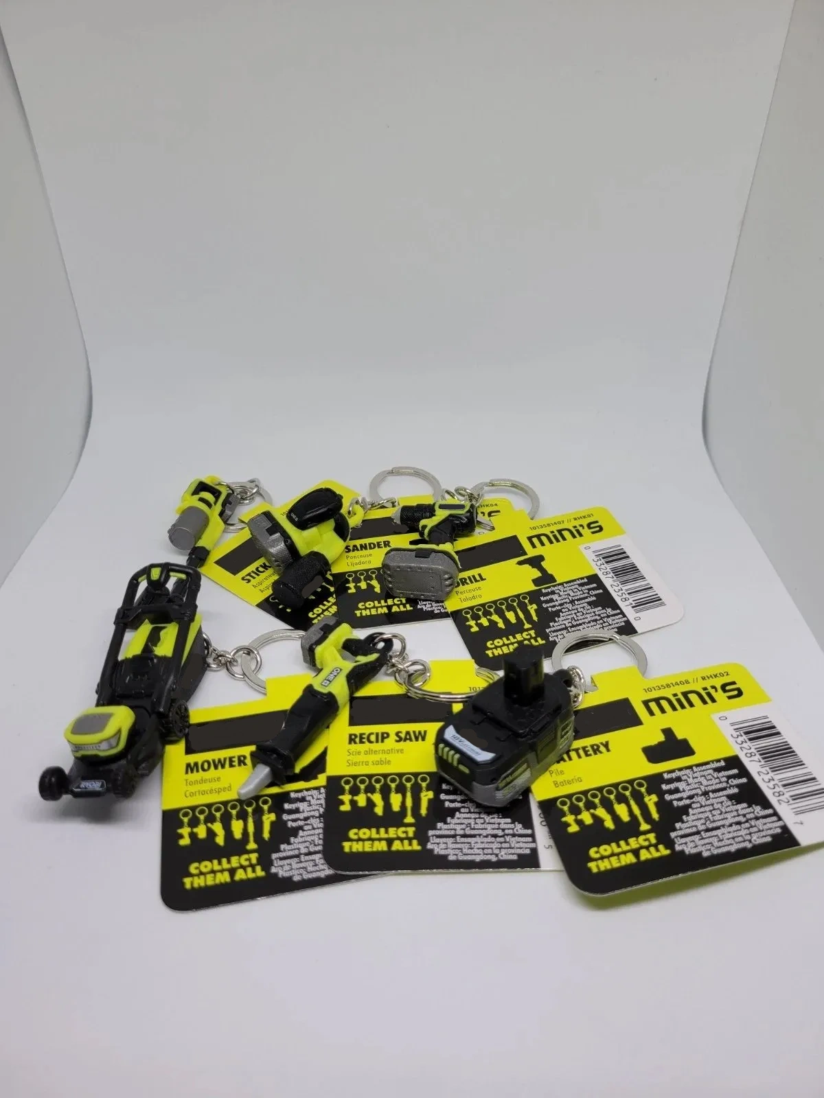 Mini's Keyring Keychain One+ Power Tools Handyman Gift