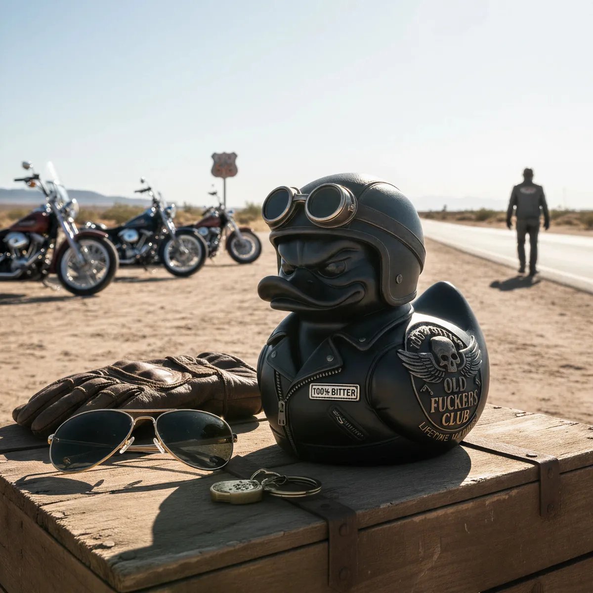 🖤Old F*ckers Club Duck