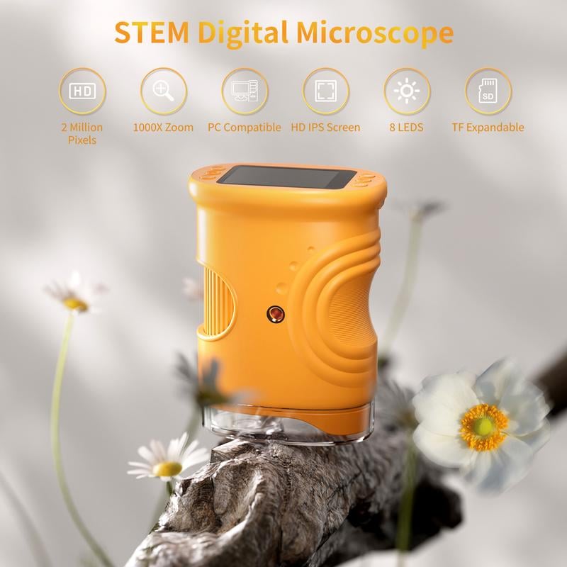 1000X Handheld Digital Microscope for Kids