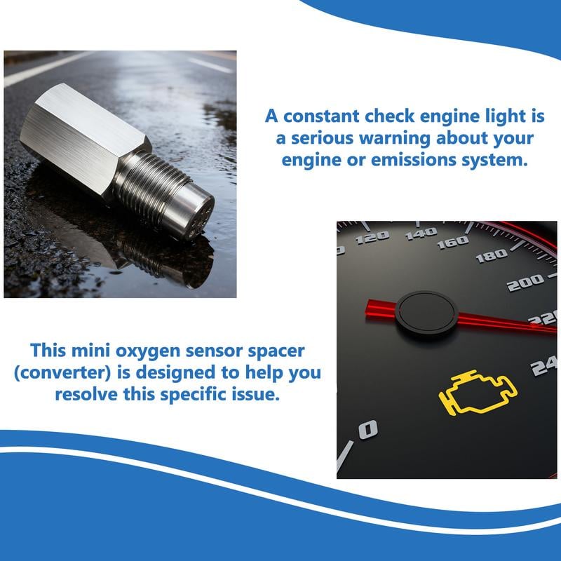 Oxygen Sensor Filter Adapter