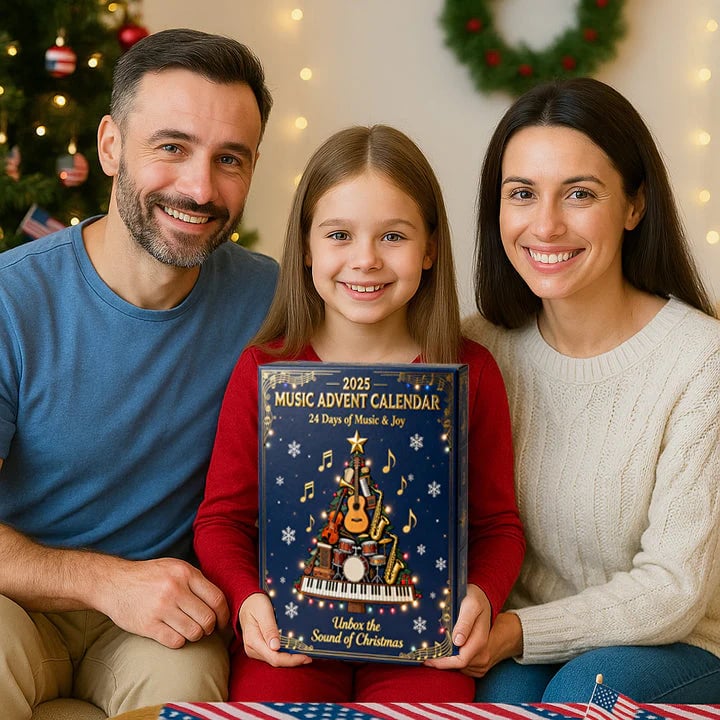 🔥Limited Edition, Only 100 Sets Left! - 🎄Musical Christmas Tree 24-Day Advent Calendar 2025🎸