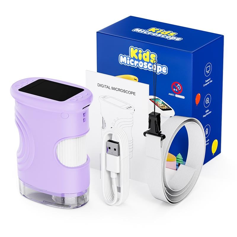 1000X Handheld Digital Microscope for Kids