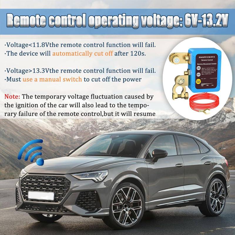 🔒⚡Remote control of car devices for anti-theft safety