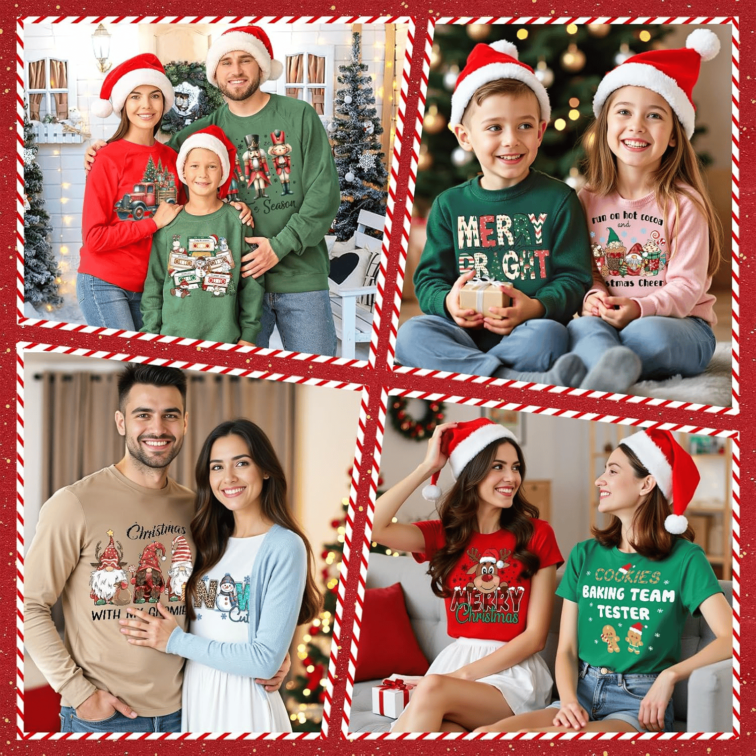 15 Premium Christmas Mystery DTF Transfer Bundle – Ready to Press Holiday Designs for Festive DIY Creations