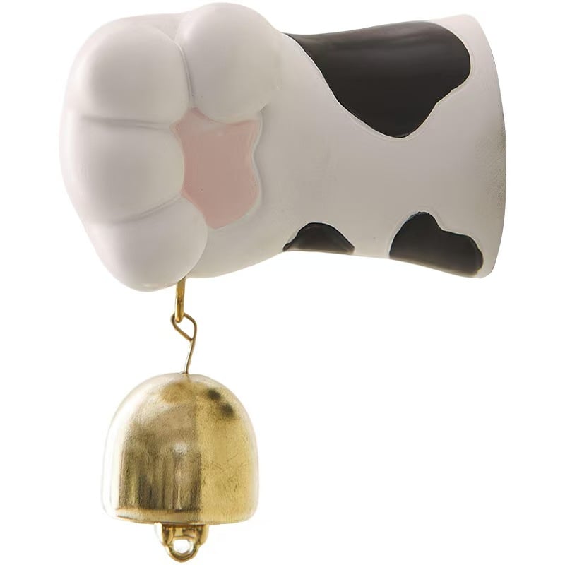Creative Cute Cow Cat Paw Doorbell