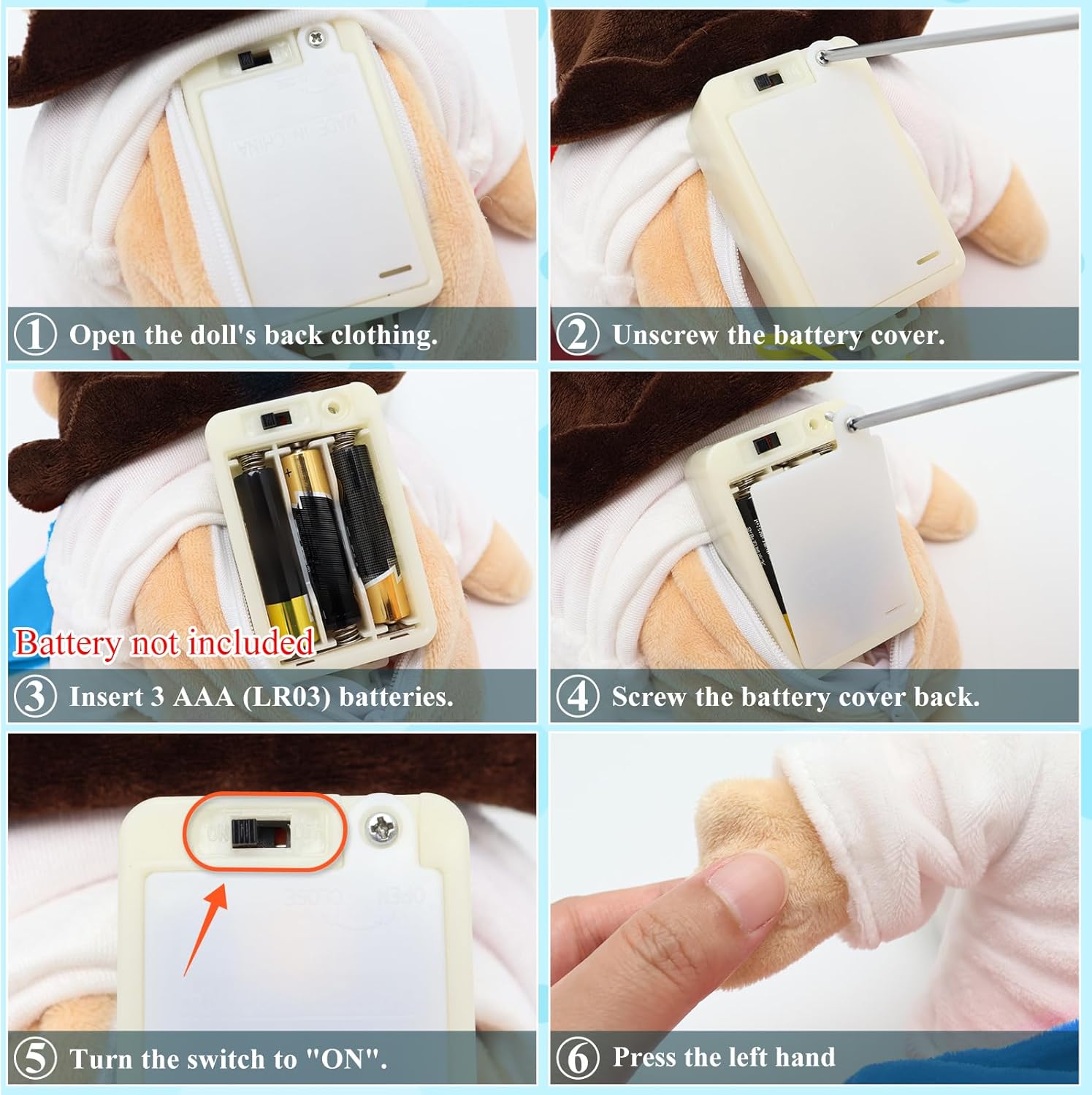 ✝️✨Jesus Plush Speaks 20 of Bible Verses and 3 of Bible Music