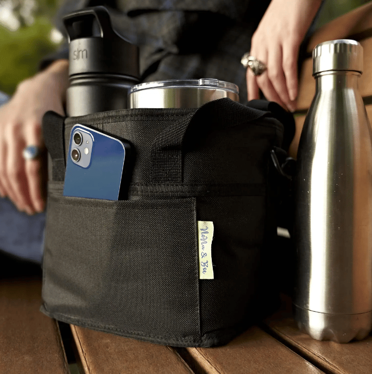 ❄️Family Size 4 Compartment Drink Bag, Multiple Tumbler Carrier Caddy✨