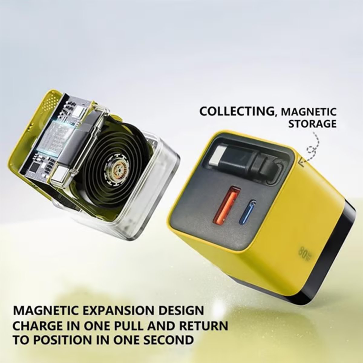 ✨3 in 1 Charger Retractable 80W MAX Fast